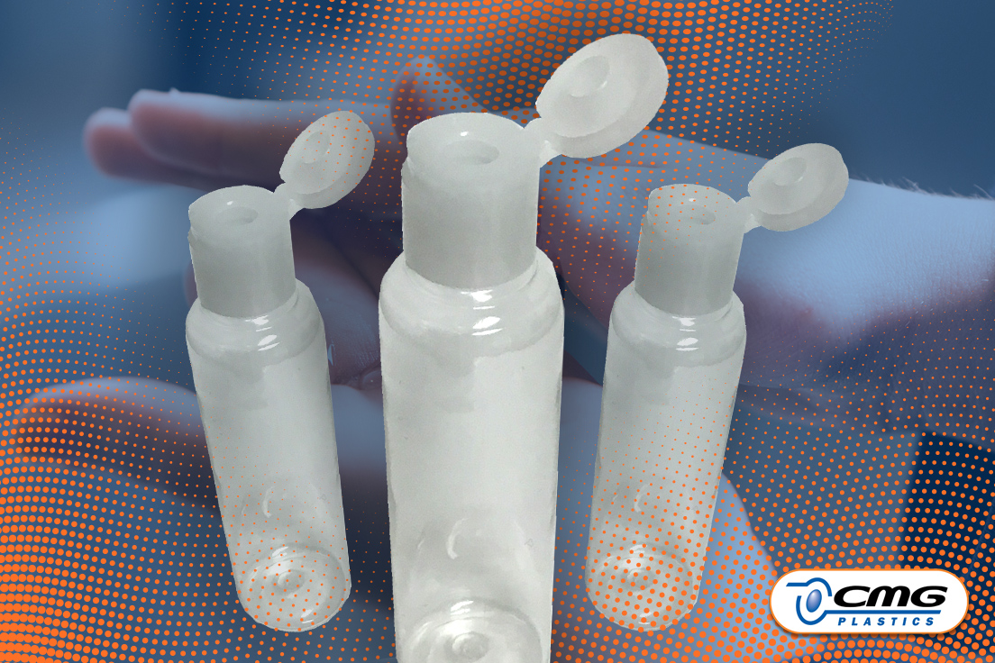 COVID-19 - Single-Use Packaging - Flip-Top Lid - CMG Plastics